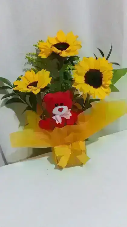 Arranjo com Pelúcia
