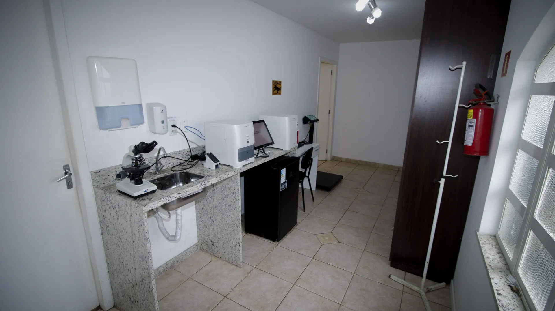 Laboratório veterinário da Maxiclin