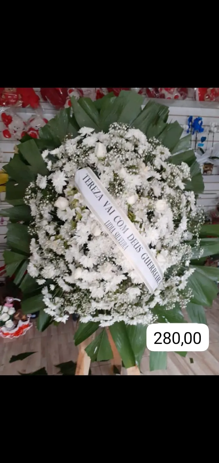 Coroa de Flores Simples
