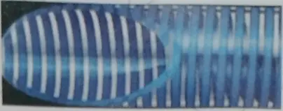 Sucção e descarga leve - Azul