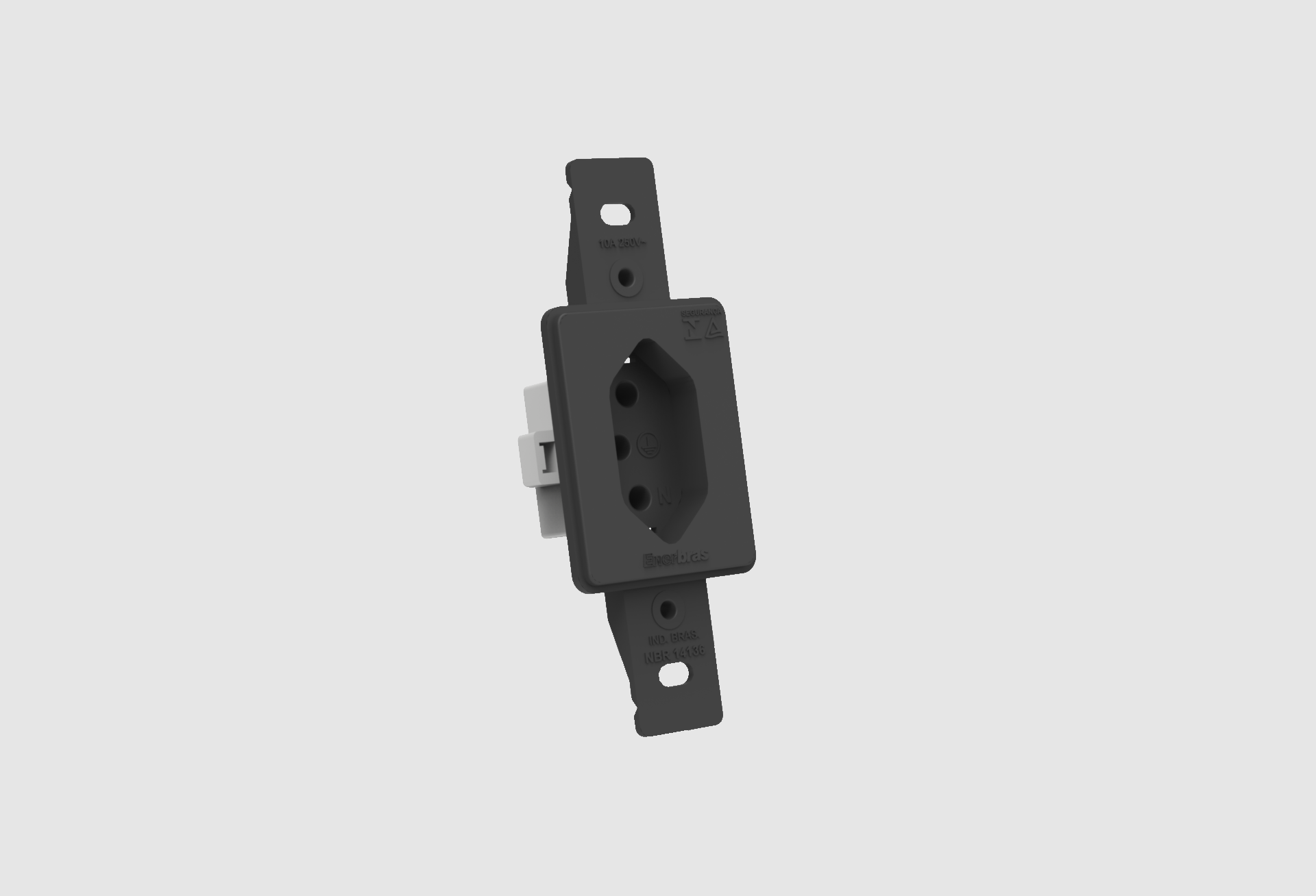 TOMADA VERTICAL 2P+T 20A