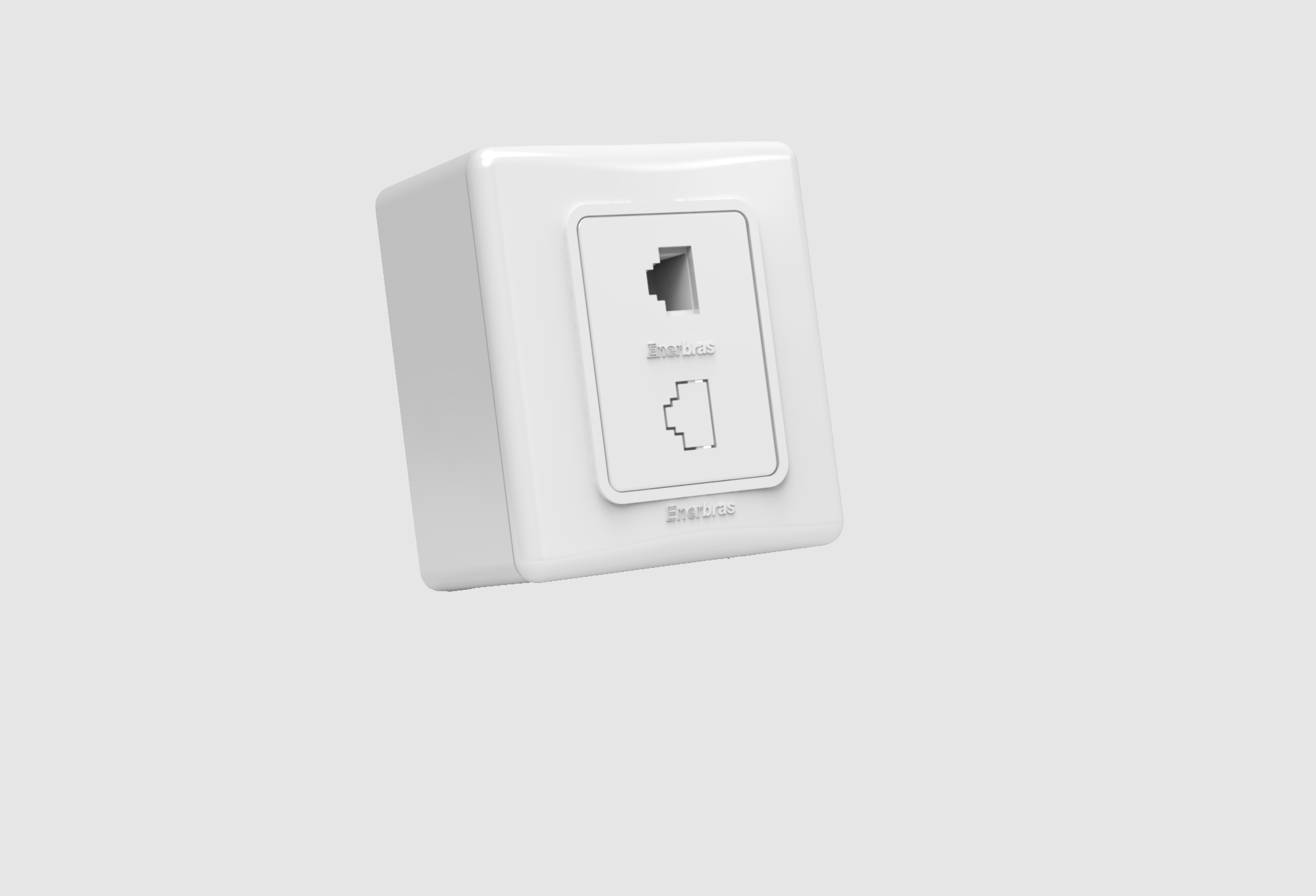 TOMADA RJ45 COM CAIXA