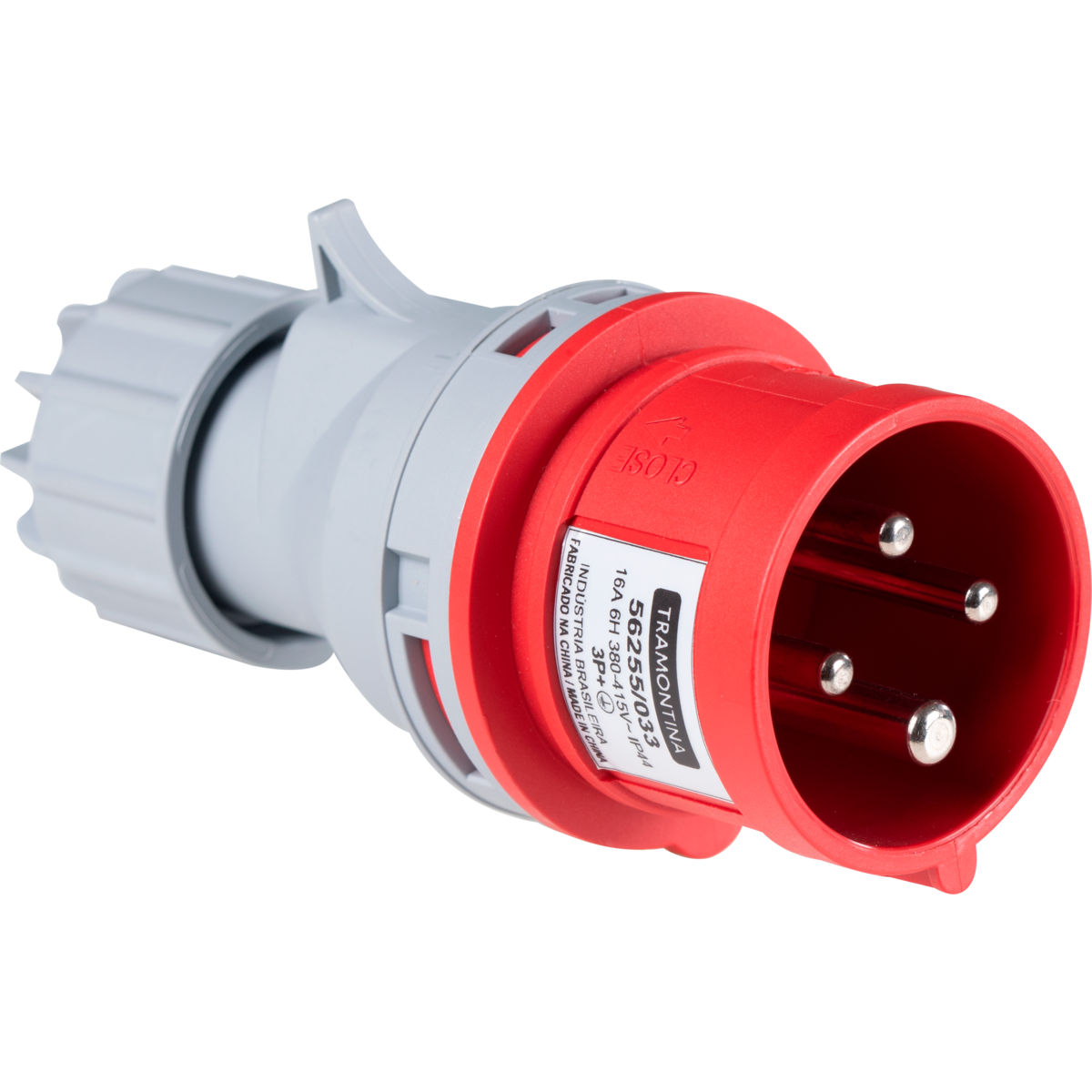 PLUG MOVEL INDUSTRIAL 3P+T 380V