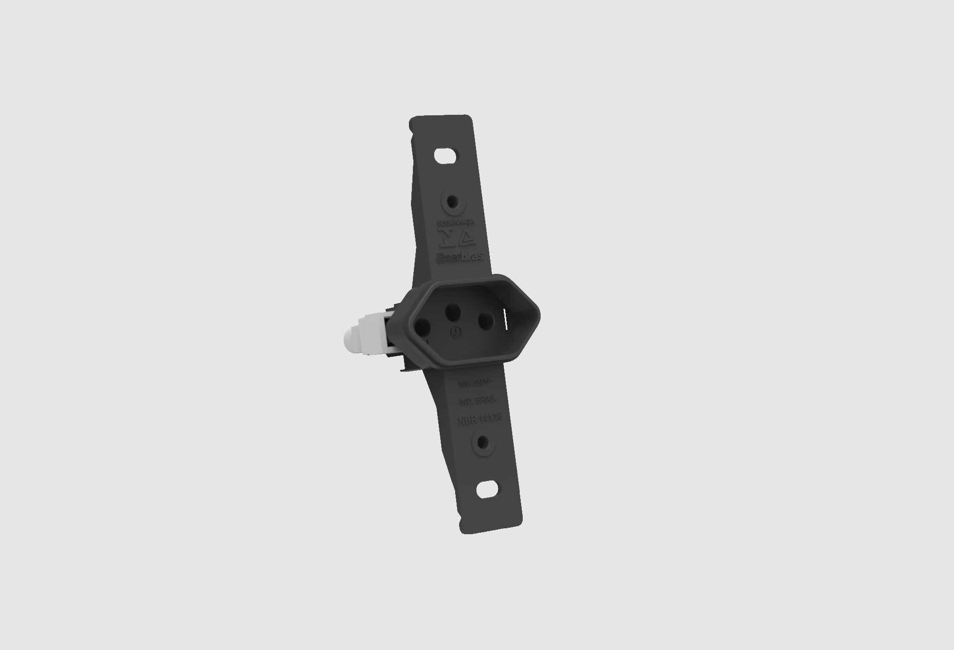 TOMADA HEXAGONAL 2P+T 10A