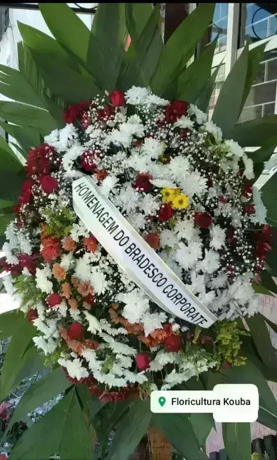 Coroa de Flores Média