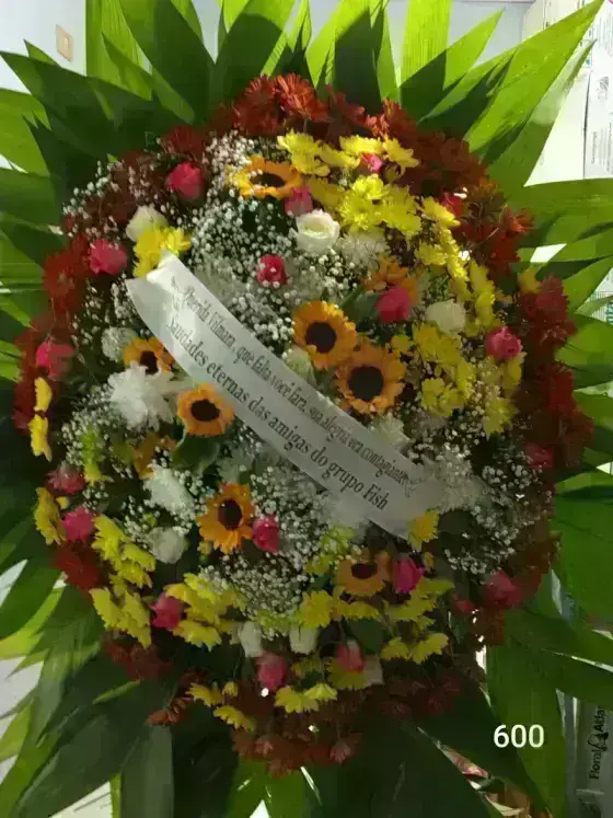 Coroa de Flores Grande - 01 Unidade