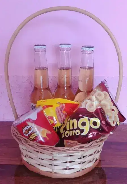 Cesta de Cervejas Pequena (4)
