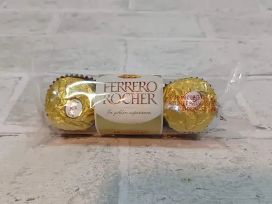 Chocolate Ferrero Rocher - Ferrero 3 Unidades