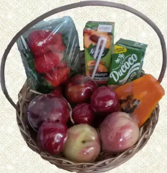 Cesta de Frutas Media