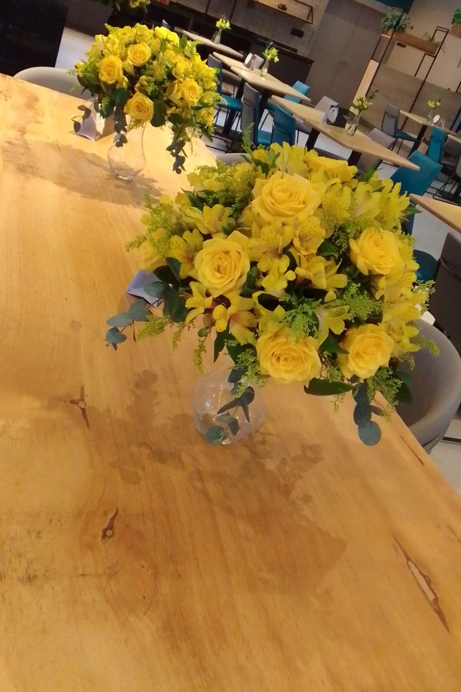 Arranjo Decorativo / Amarelo