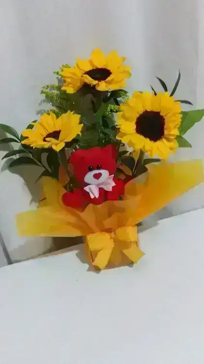 Arranjo com Pelúcia