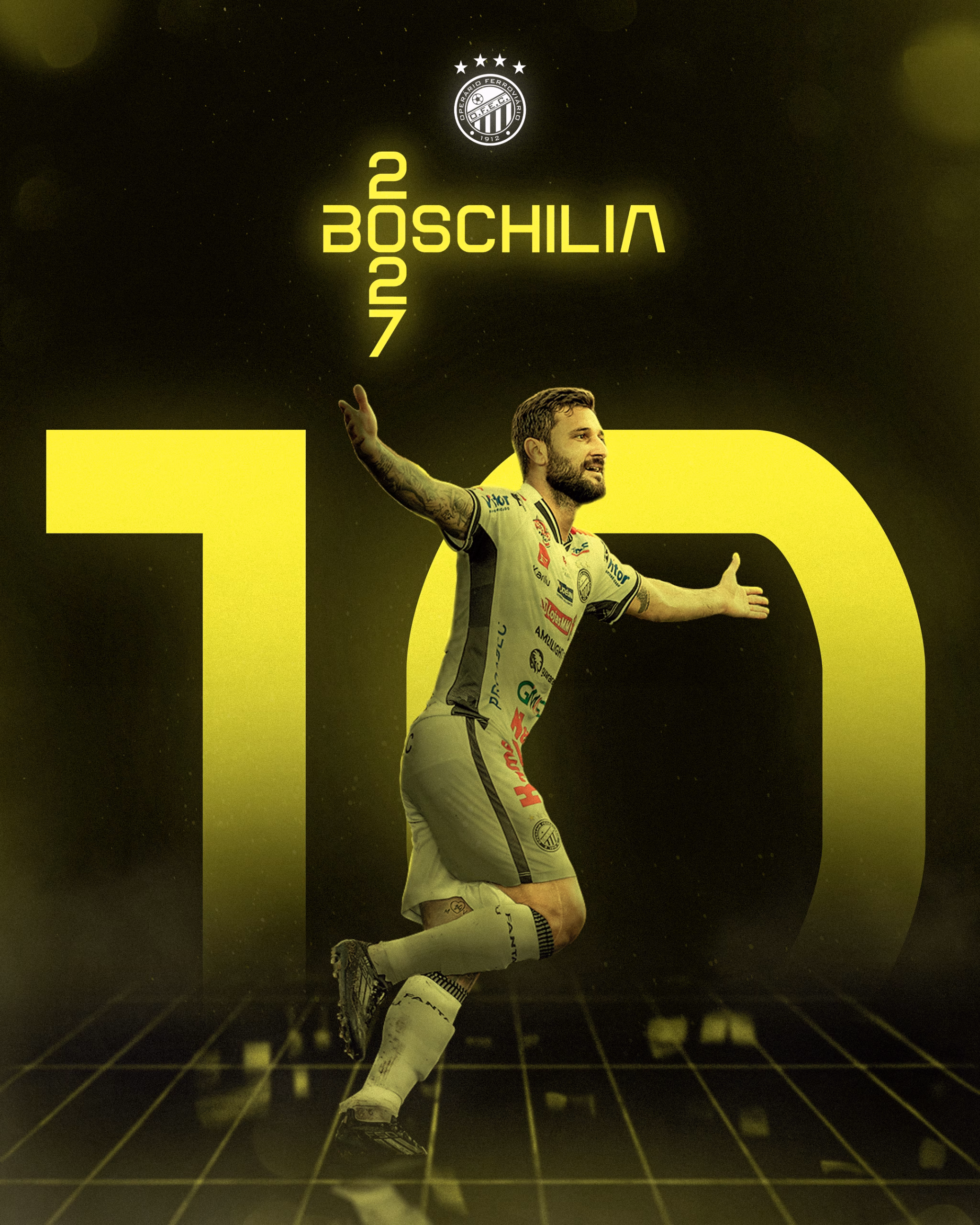 Presente de natal: Operário renova contrato do capitão Gabriel Boschilia até 2027