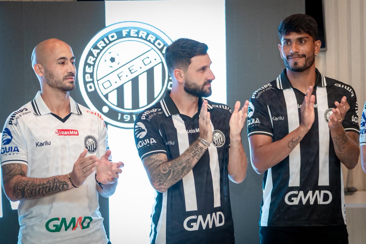 Venda da nova camisa do Operário para 2026 começa em 20 de janeiro