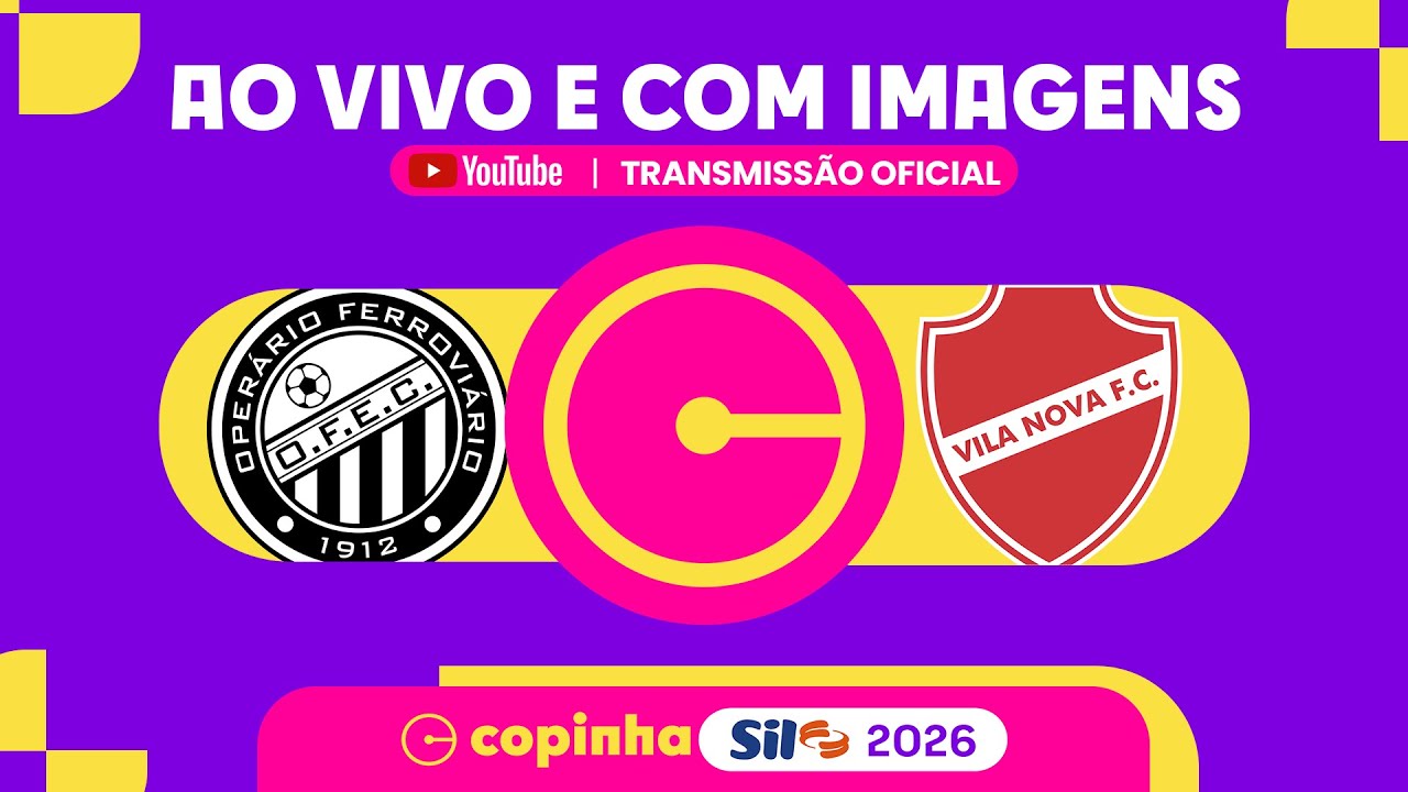 ASSISTA AO VIVO: Operário x Vila Nova, pela Copinha sub-20