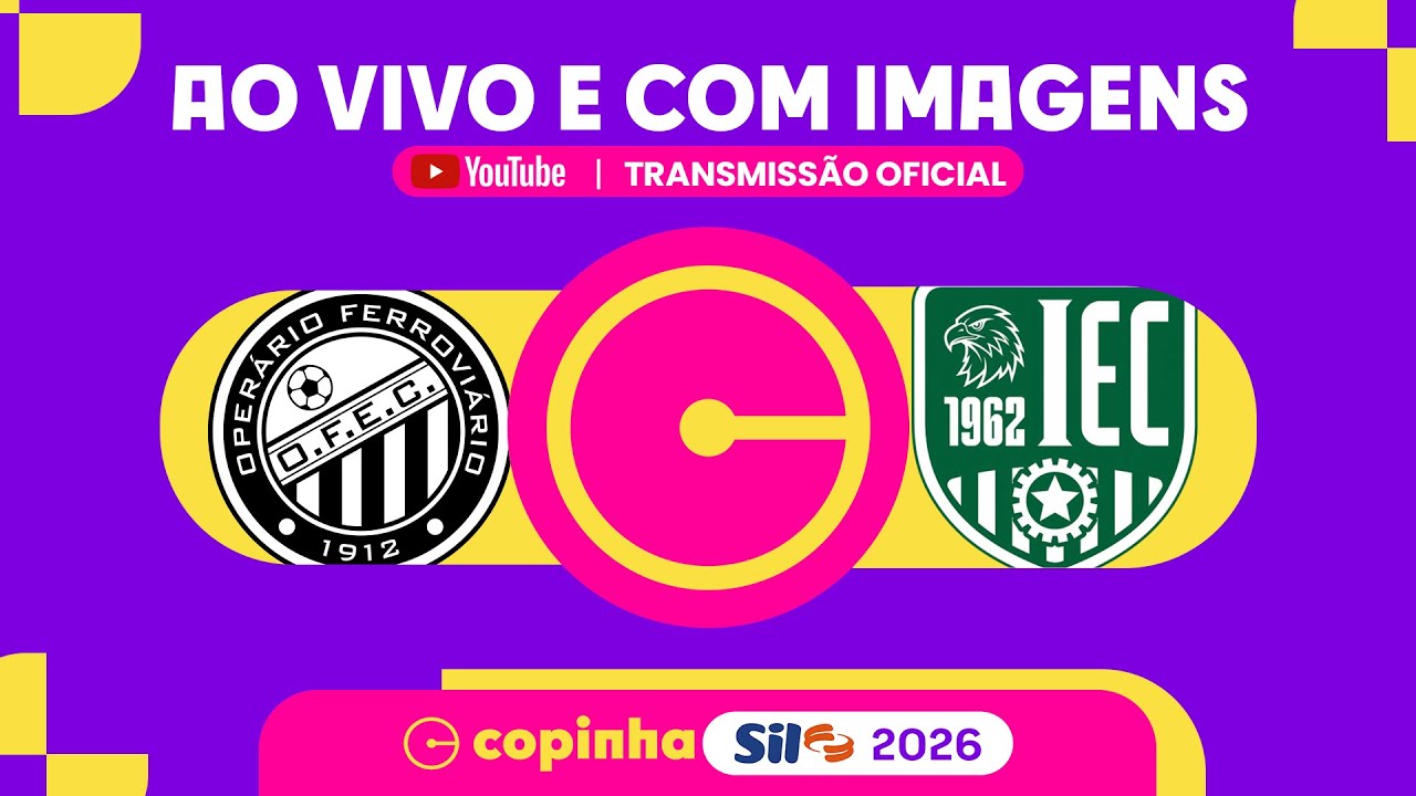 ASSISTA AO VIVO: Operário x Independente, pelo mata-mata da Copinha sub-20