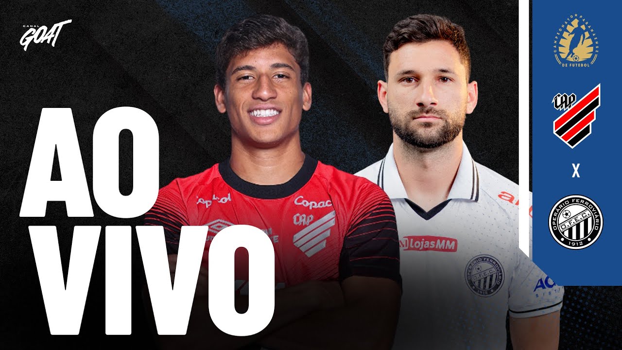 ASSISTA AO VIVO: Athletico x Operário, com imagens, pelo Paranaense