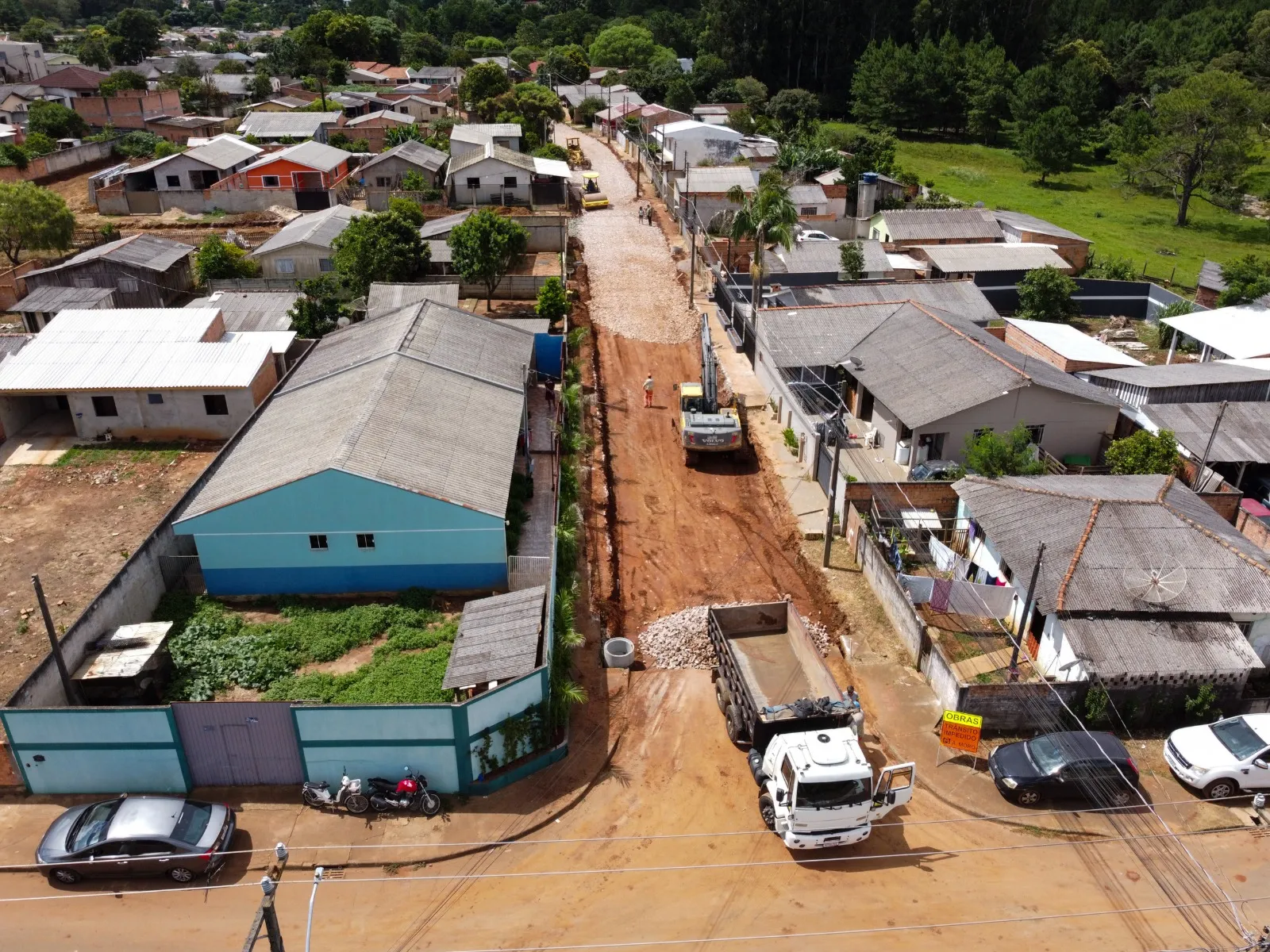 Ponta Grossa inicia obras de pavimentação no Núcleo Borsato 