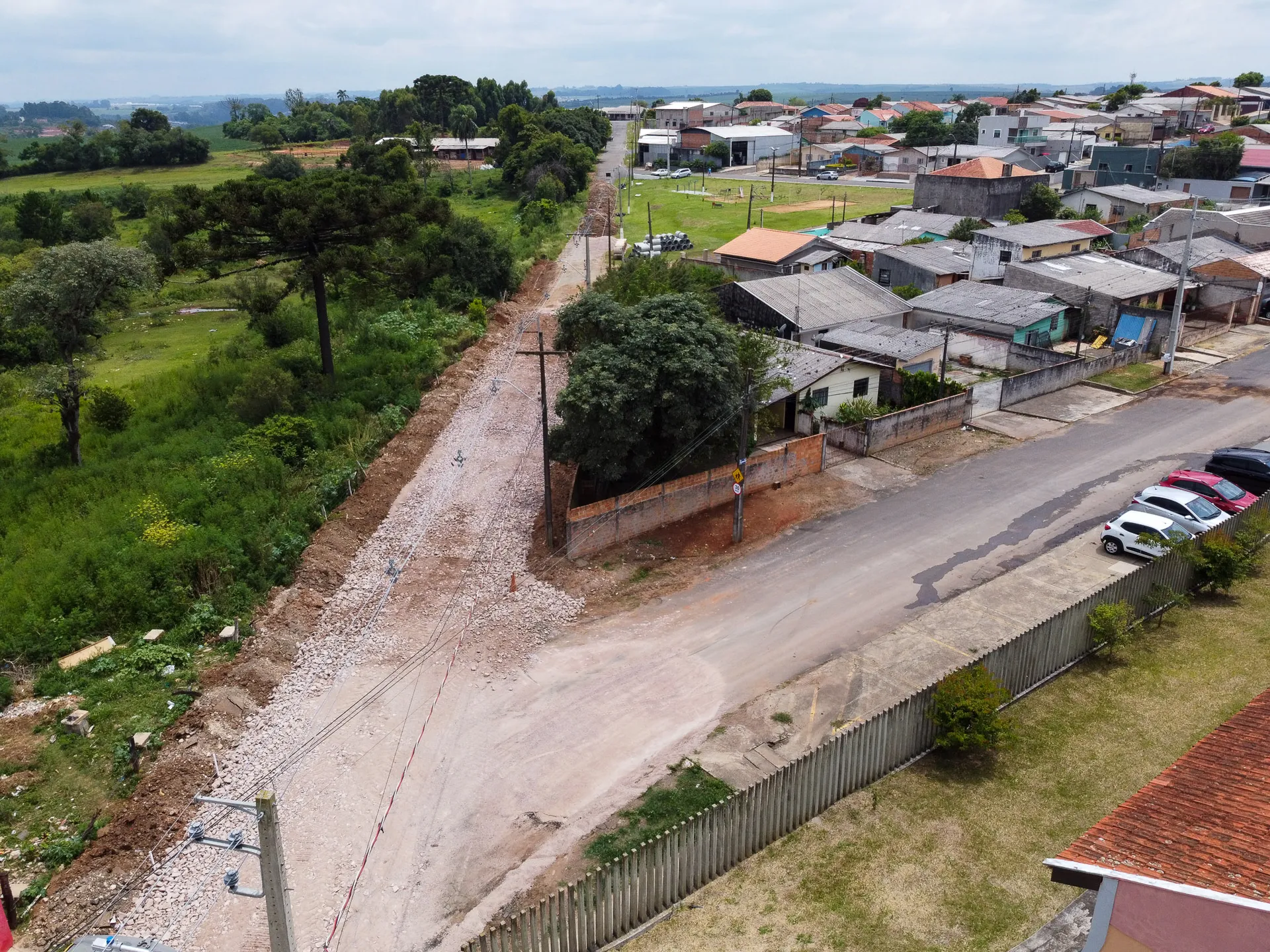 Obras levam asfalto no Núcleo Rio Verde