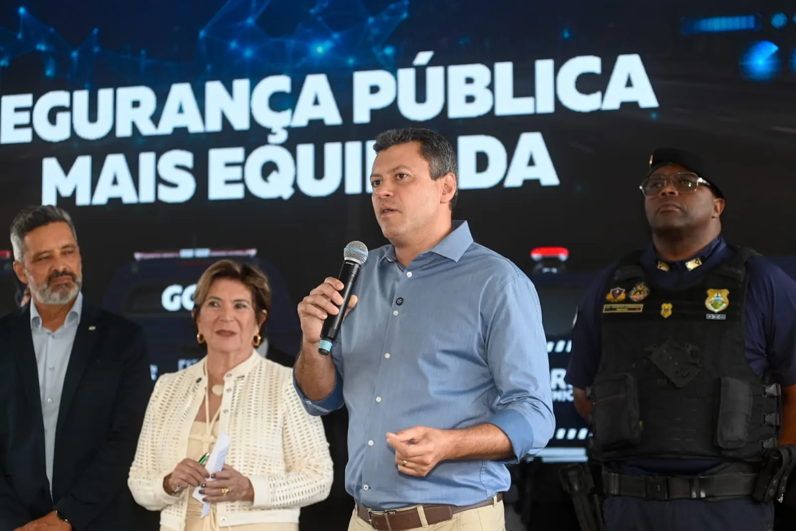 entrega viaturas e Patrulha Ambiental da Guarda Civil Municipal