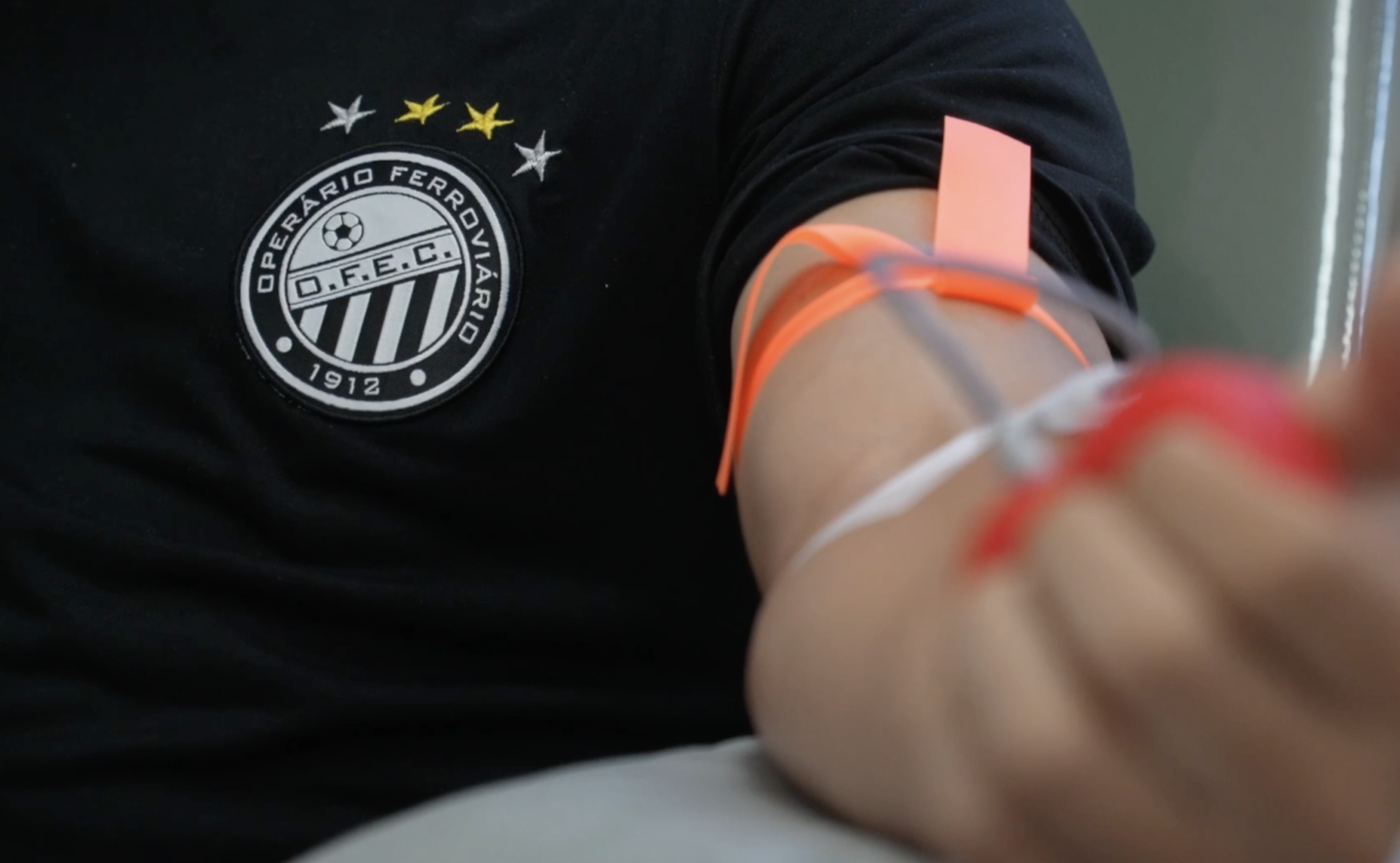 Atletas do Operário participam de mutirão de doação de sangue em PG