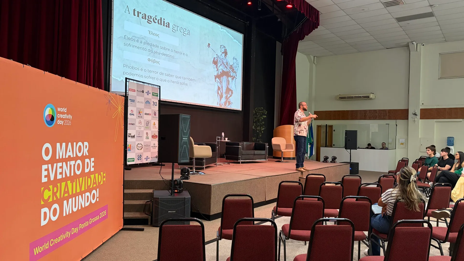 World Creativity Day começa em PG com debates sobre IA, vendas e inovação