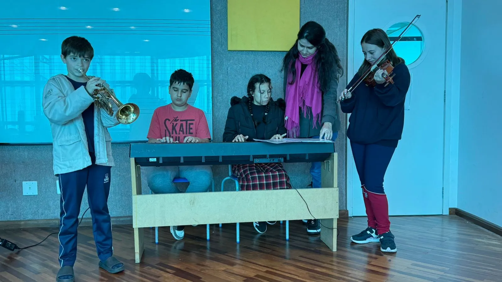Conservatório leva música a hospitais, escolas e instituições com novo projeto em PG